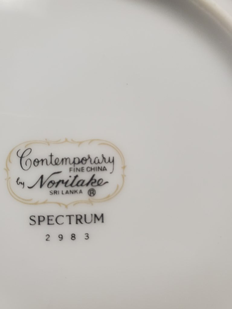 Set of 4 Noritake Spectrum Coupe Soup Bowls LK