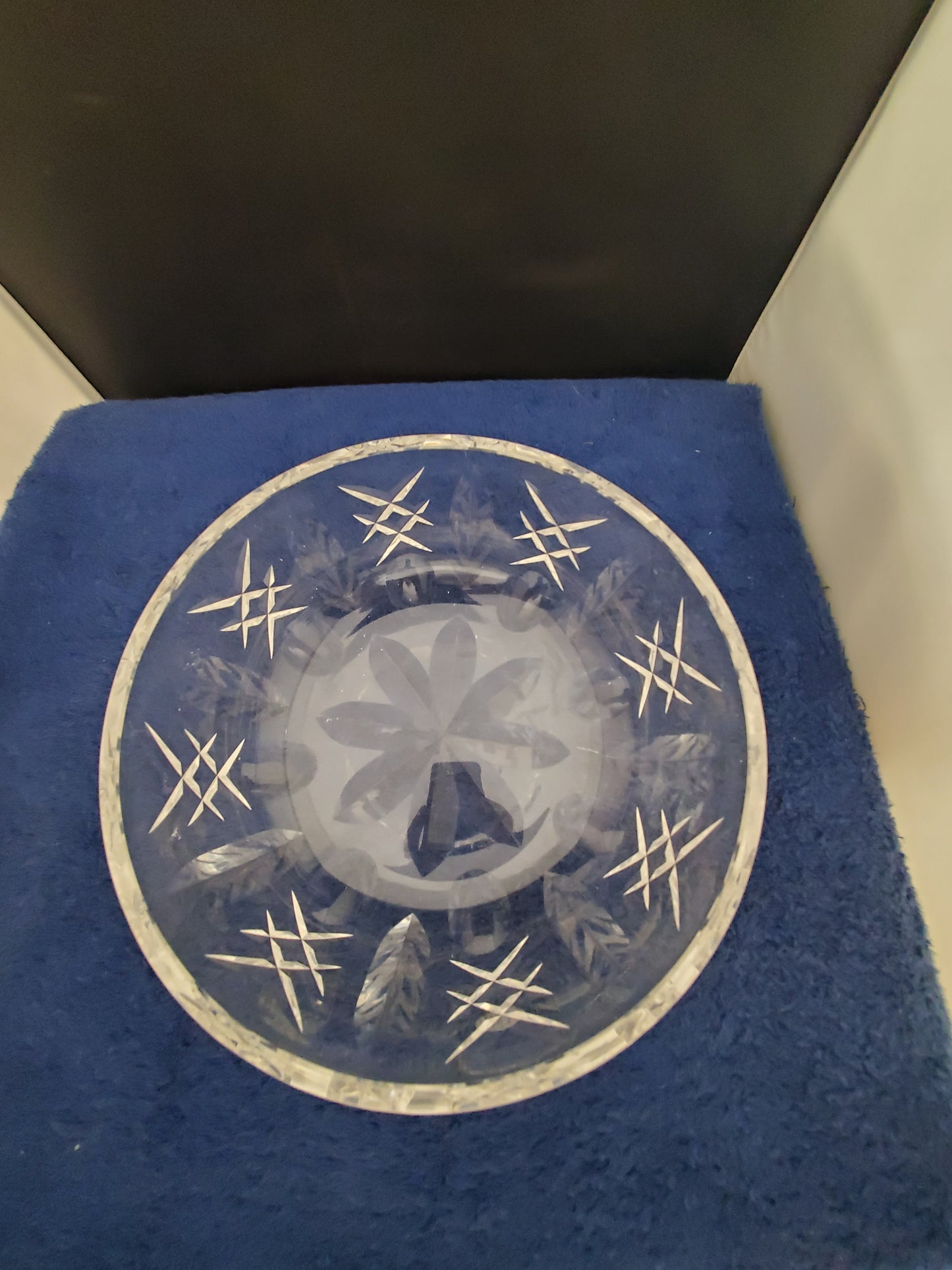 Elegant Waterford Cut Crystal 8" Bowl