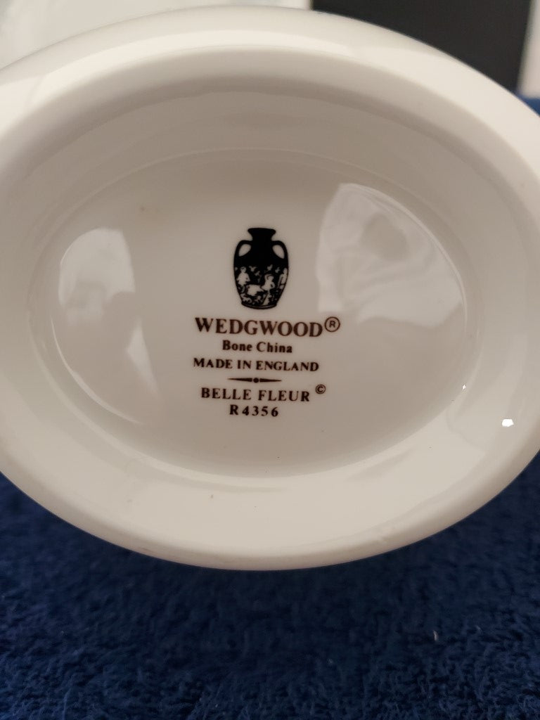 Wedgwood Belle Fleur Gravy Boat & Underplate LK