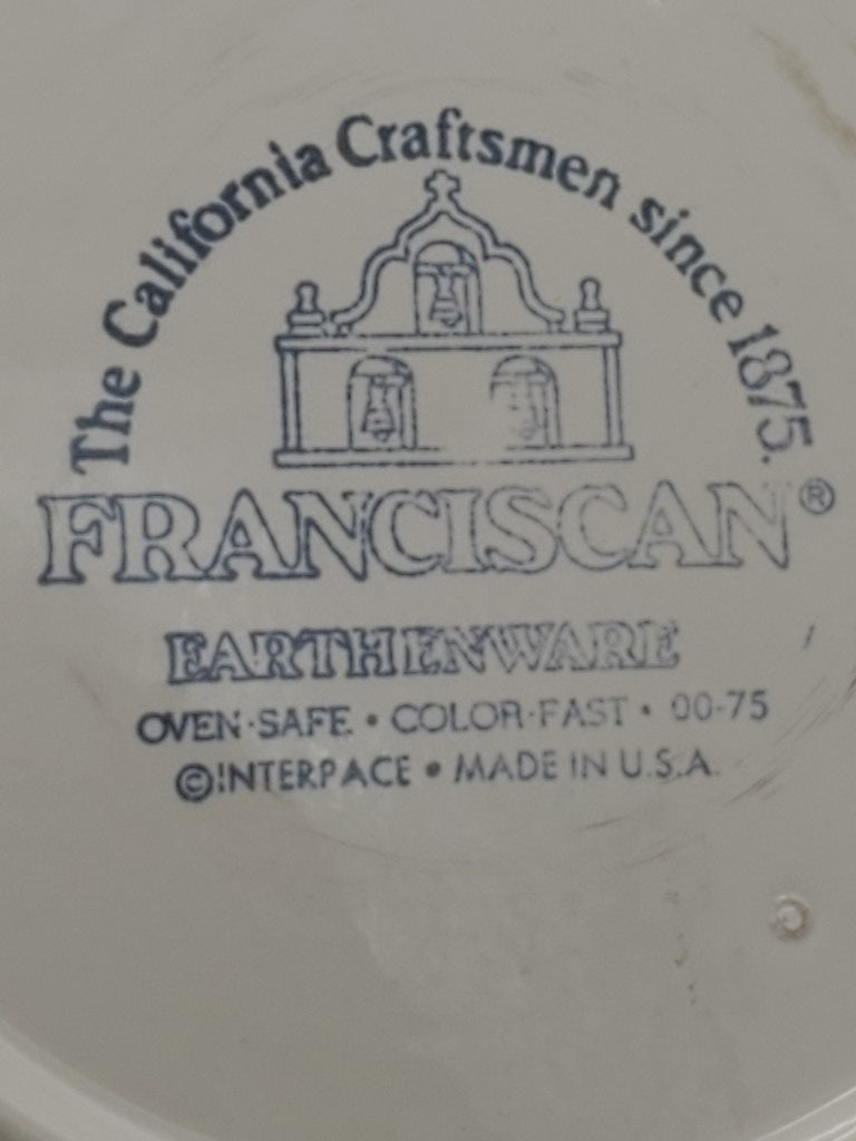 Set of 5 Franciscan Daffodil (Greenhouse) Salad Plates LK