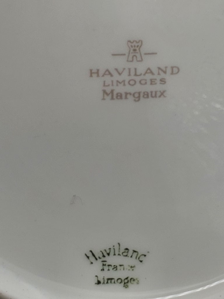 Set of 8 Haviland Margaux Salad Plates LK