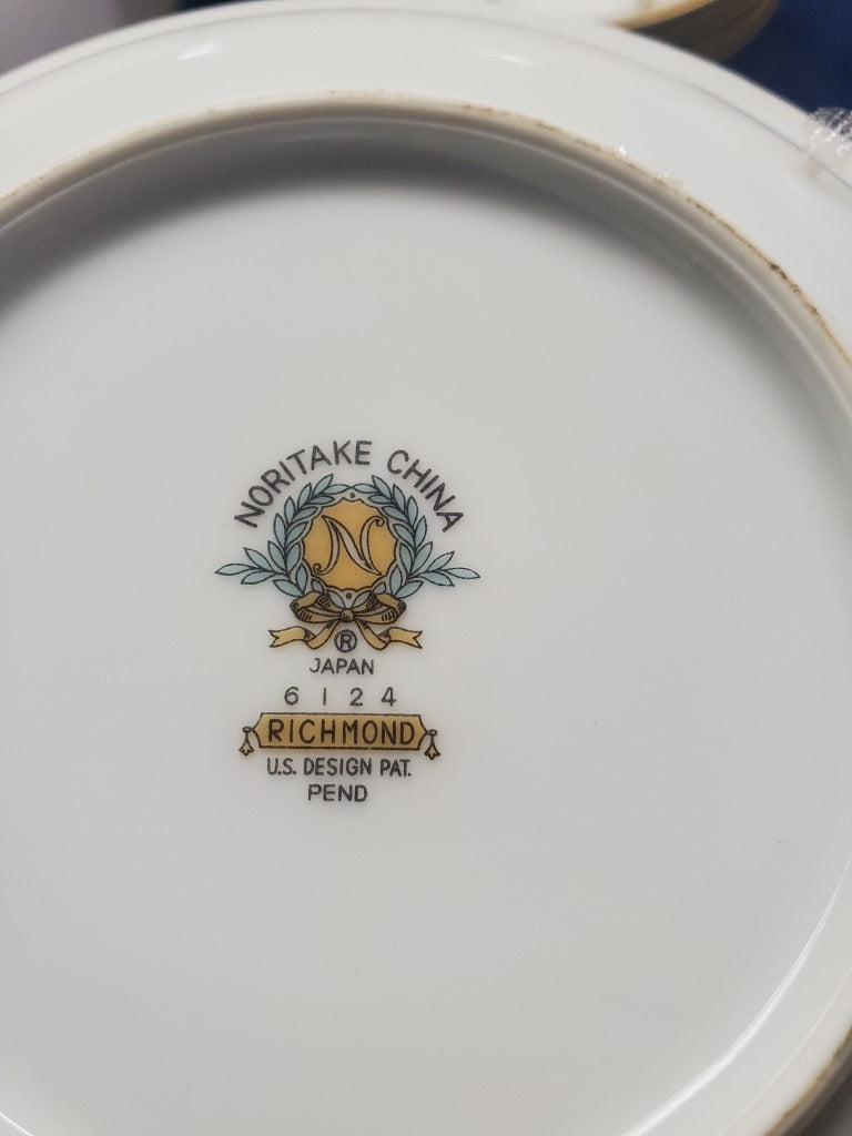 Set of 5 Noritake Richmond Rim Soup Bowls