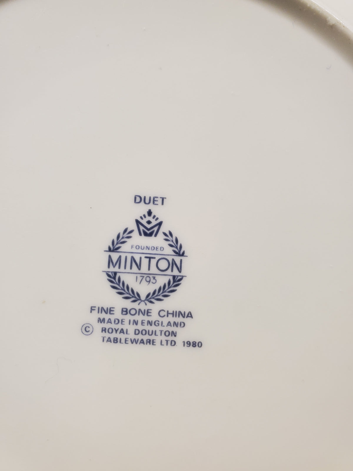 Set of 2 Minton Duet Bread & Butter Plates