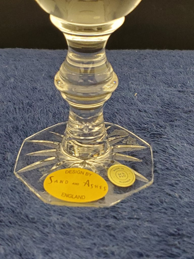 Set of 2 Sand & Dishes Madison Fluted Champagnes