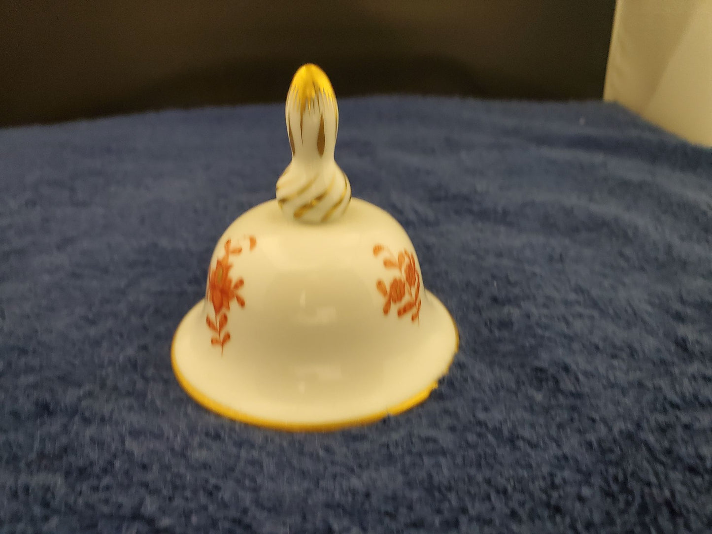 Herend Chinese Bouquet Rust (AOG) Bell (8017)