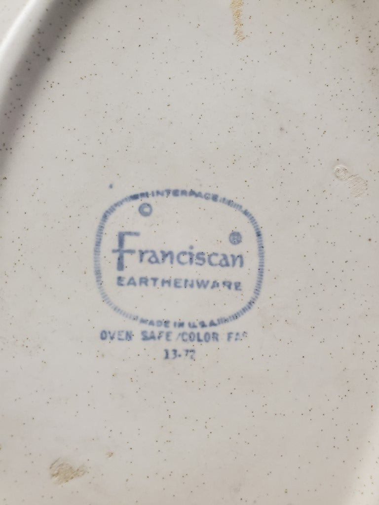 Franciscan Hacienda Green Covered Butter Dish LK