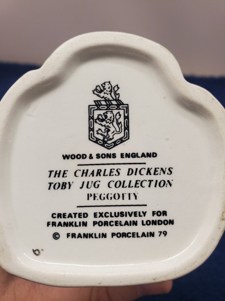 Royal Doulton Toby Jug Charles Dickens Collection Peggotty