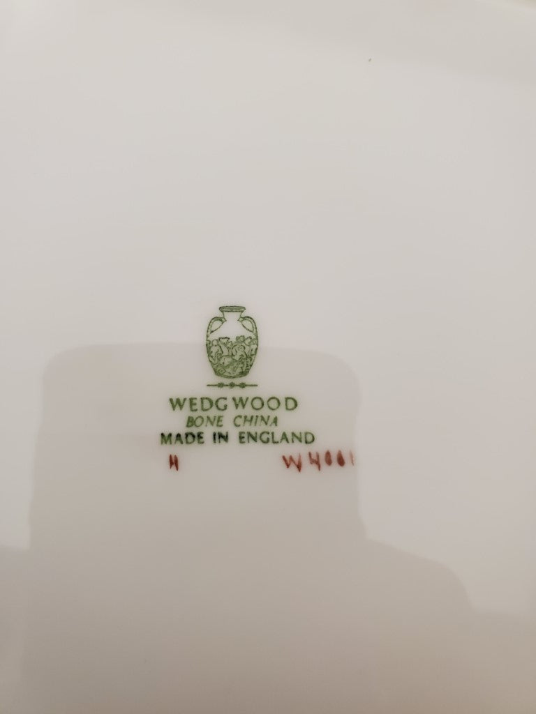 Wedgwood Whitehall-White Rim 13" Oval Serving Platter LK