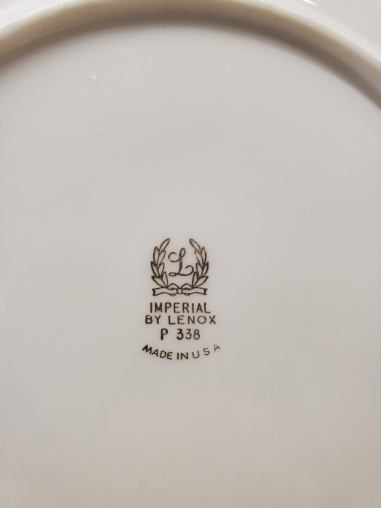 Set of 3 Lenox Imperial Salad Plates LK