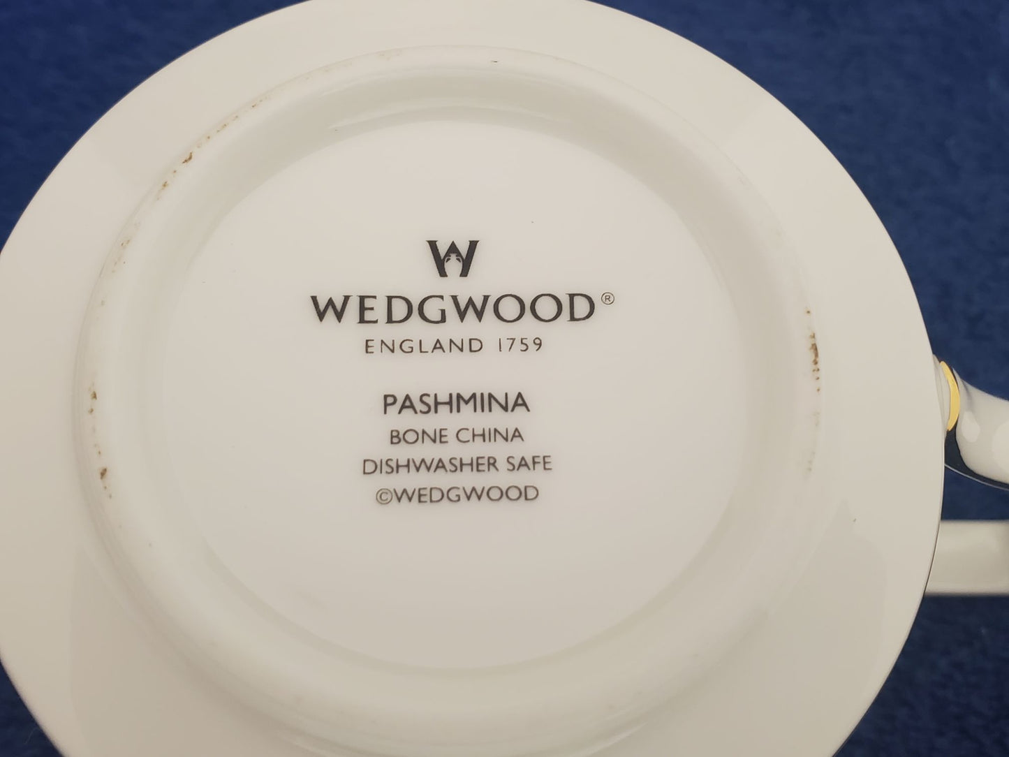 Set of 4 Wedgwood Pashmina Cup & Saucer Sets