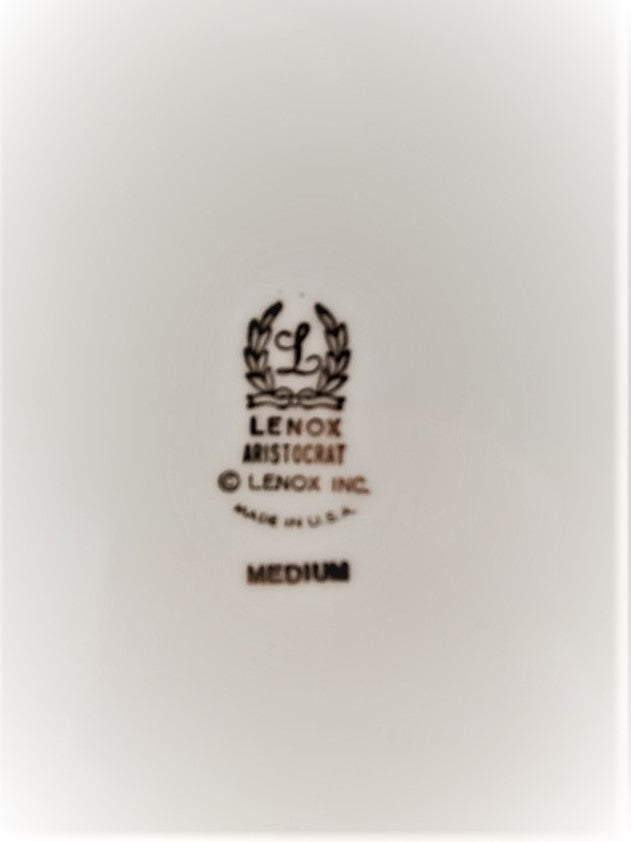 Lenox Aristocrat 14" Oval Serving Platter LK