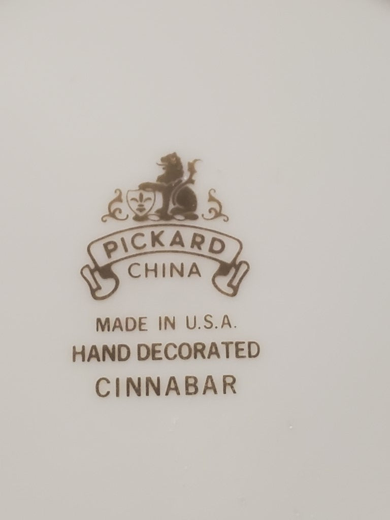 Pickard Cinnabar 5 Piece Place Setting LK