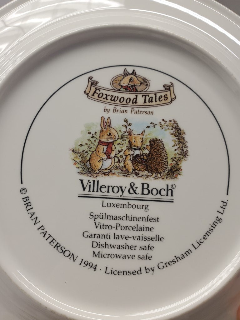 Set of 2 Villeroy & Boch Foxwood Tales Salad Plates (Kitchen)