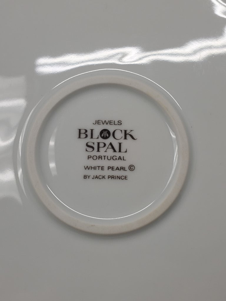 Block Spal Jewels White Pearl Round Vegetable Bowl LK