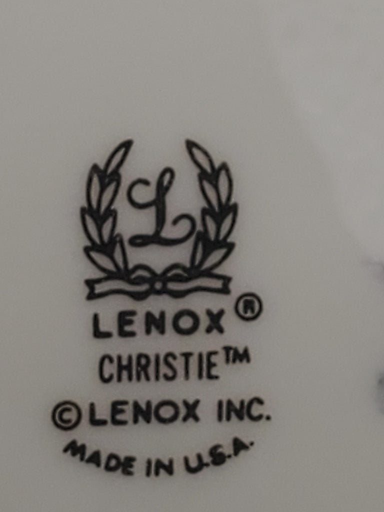 Set of 3 Lenox Christie Salad Plates LK
