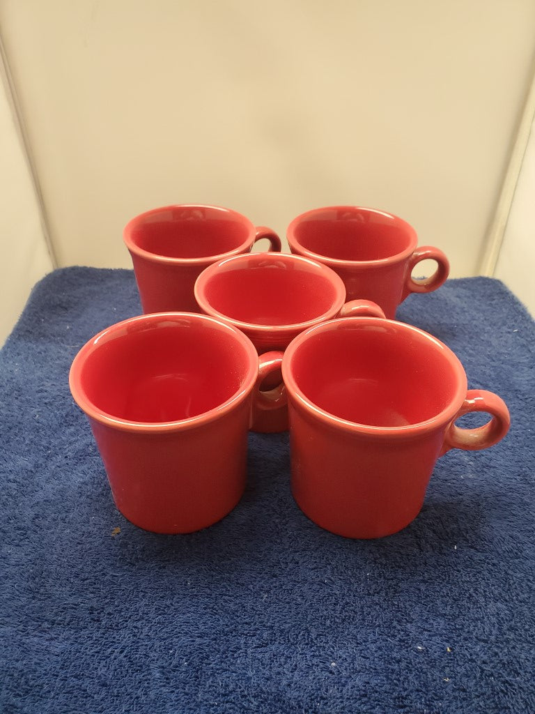 Homer Laughlin Fiesta Scarlet Lot of 13 Pieces