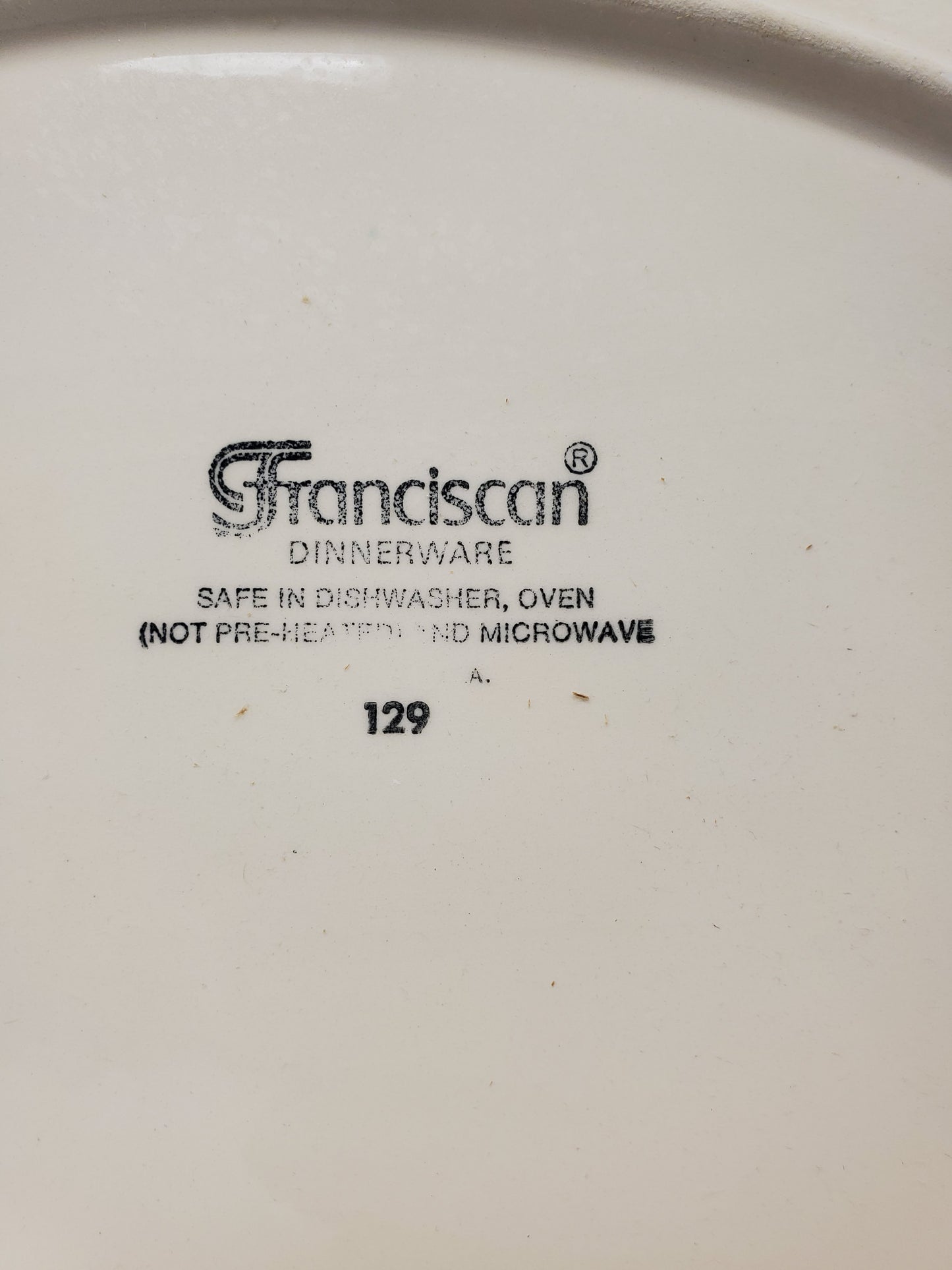 Set of 6 Franciscan Ivy Saucers LK