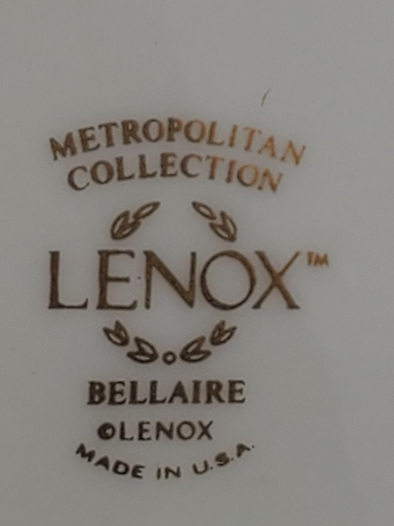Set of 4 Lenox Bellaire Cup & Saucer Sets LK