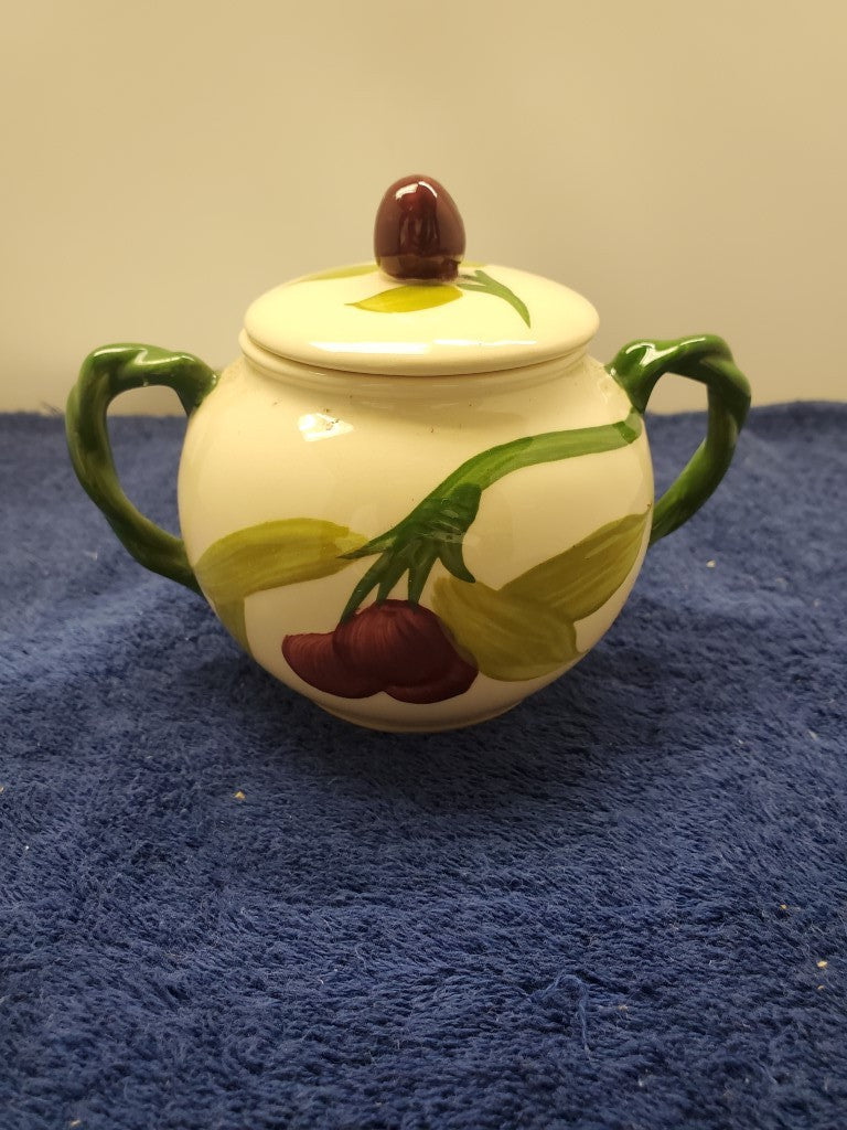Franciscan Fresh Fruit Sugar Bowl with Lid