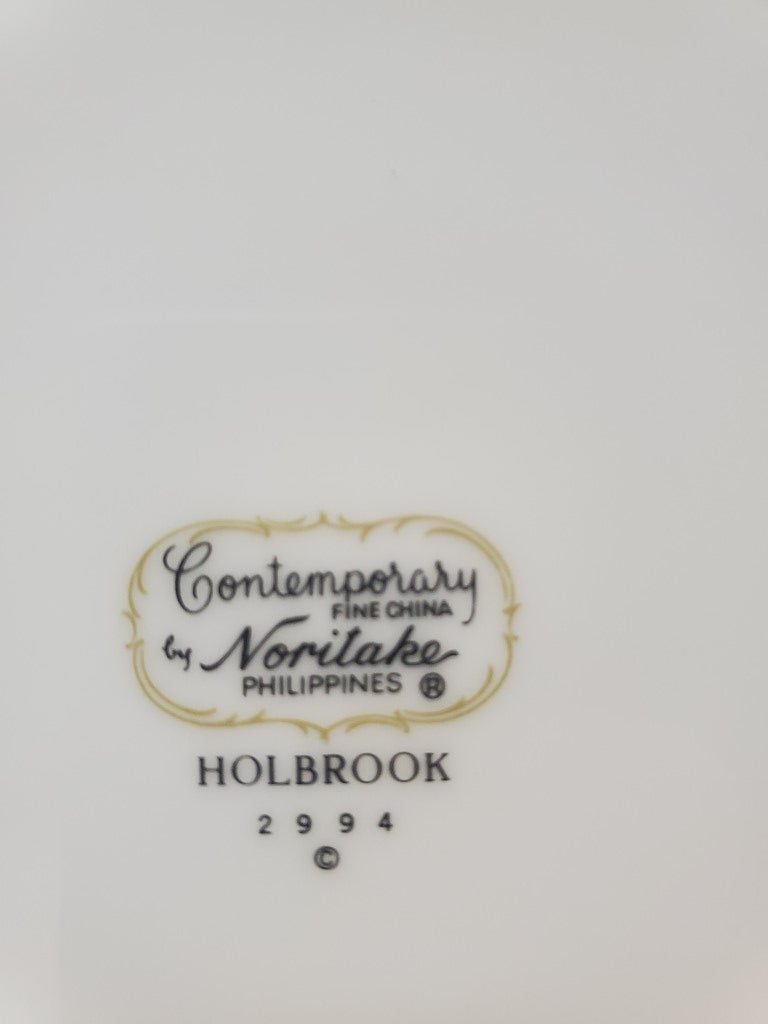 Set of 6 Noritake Holbrook Salad Plates LK