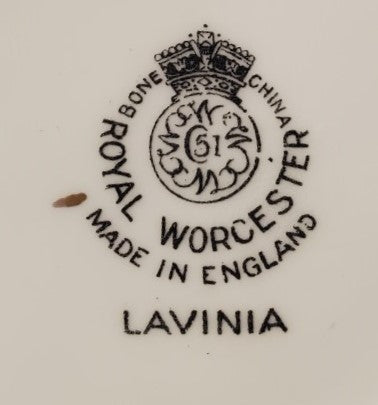 Royal Worcester Lavinia White Sugar Bowl with Lid
