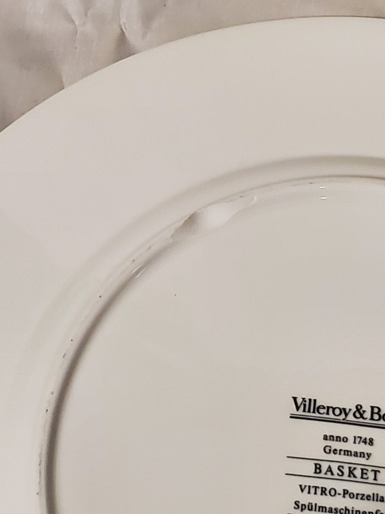 Villeroy & Boch Basket Dinner Plate (Imperfect)