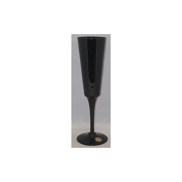 Portieux Epure Black Champagne Flute