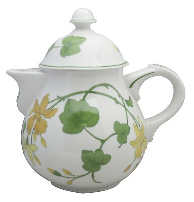 Villeroy & Boch Geranium (Non-Ribbed Rim) Teapot & Lid