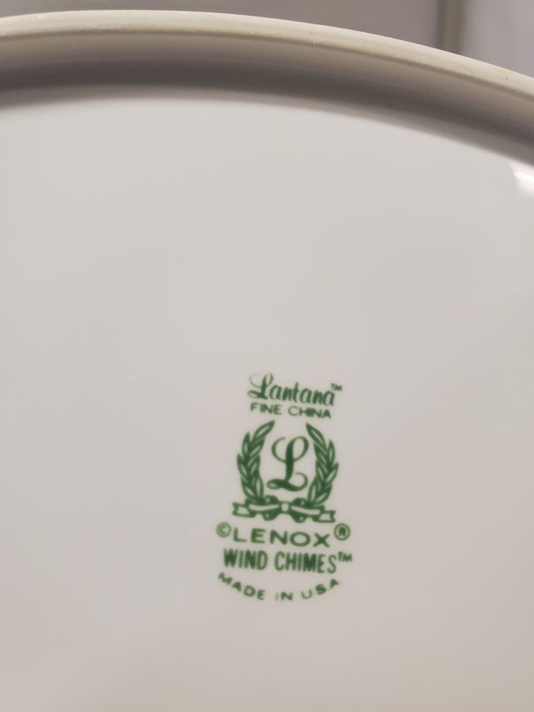 Lenox Wind Chimes Oval Vegetable Bowl LK
