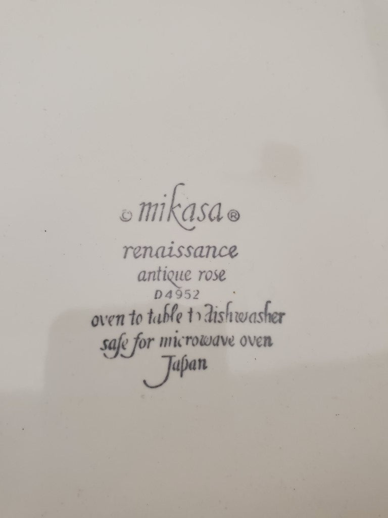 Mikasa Antique Rose Chop Plate/Charger LK