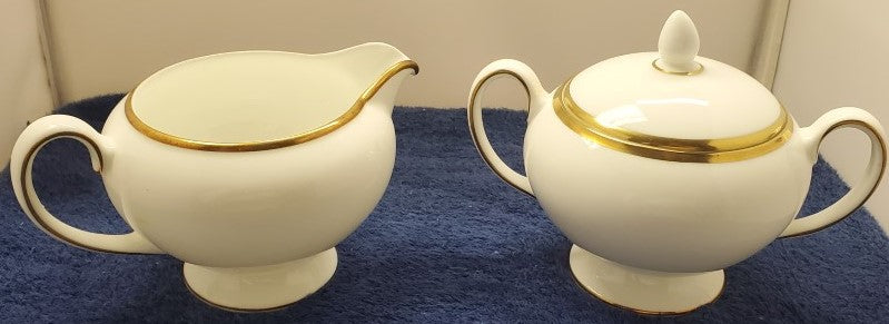 Wedgwood California Creamer and Sugar Bowl with Lid