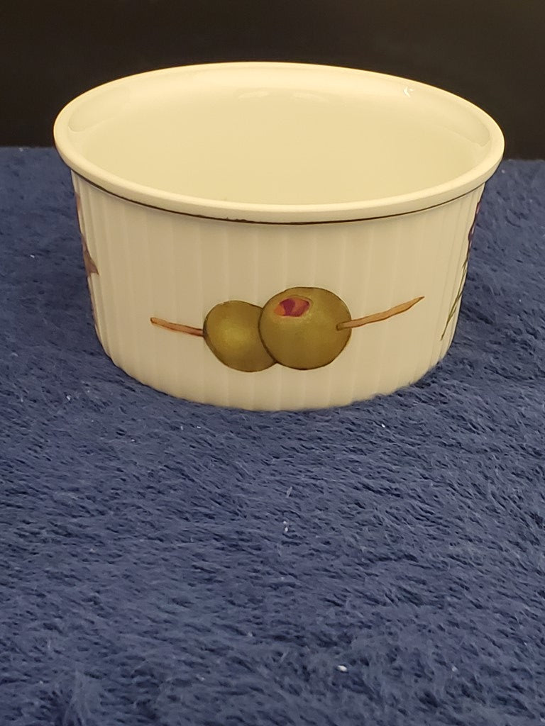 Set of 5 Royal Worcester Evesham Gold Ramekins