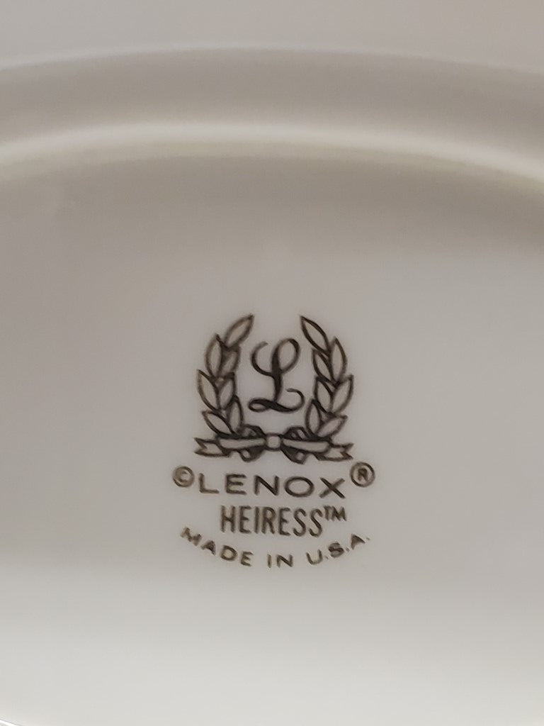 Lenox Heiress Gravy Boat & Attached Underplate LK