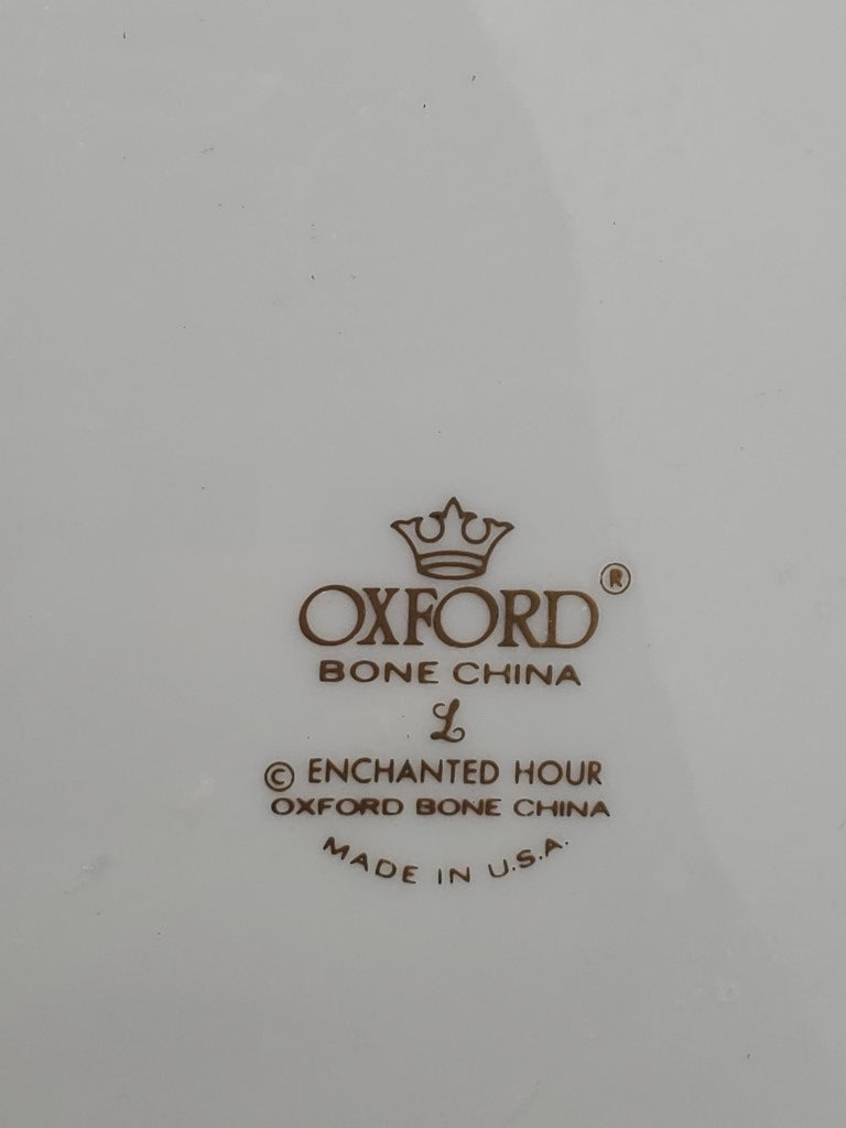 Set of 3 Oxford Enchanted Hour Dinner Plates LK