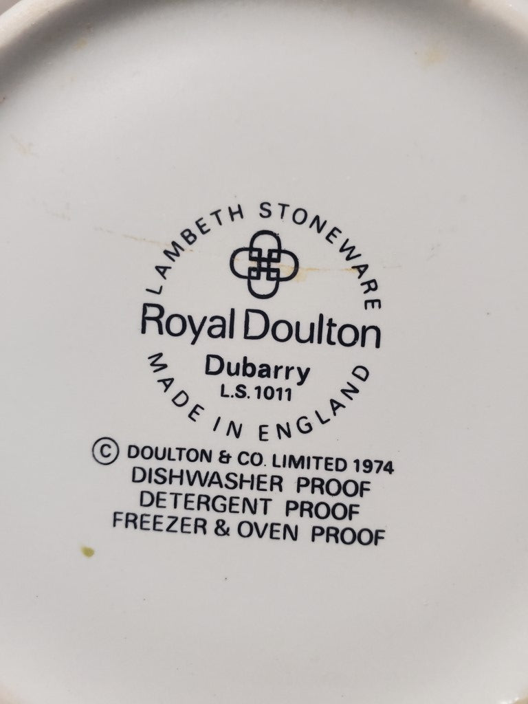 Set of 7 Royal Doulton Dubarry Cereal Bowls