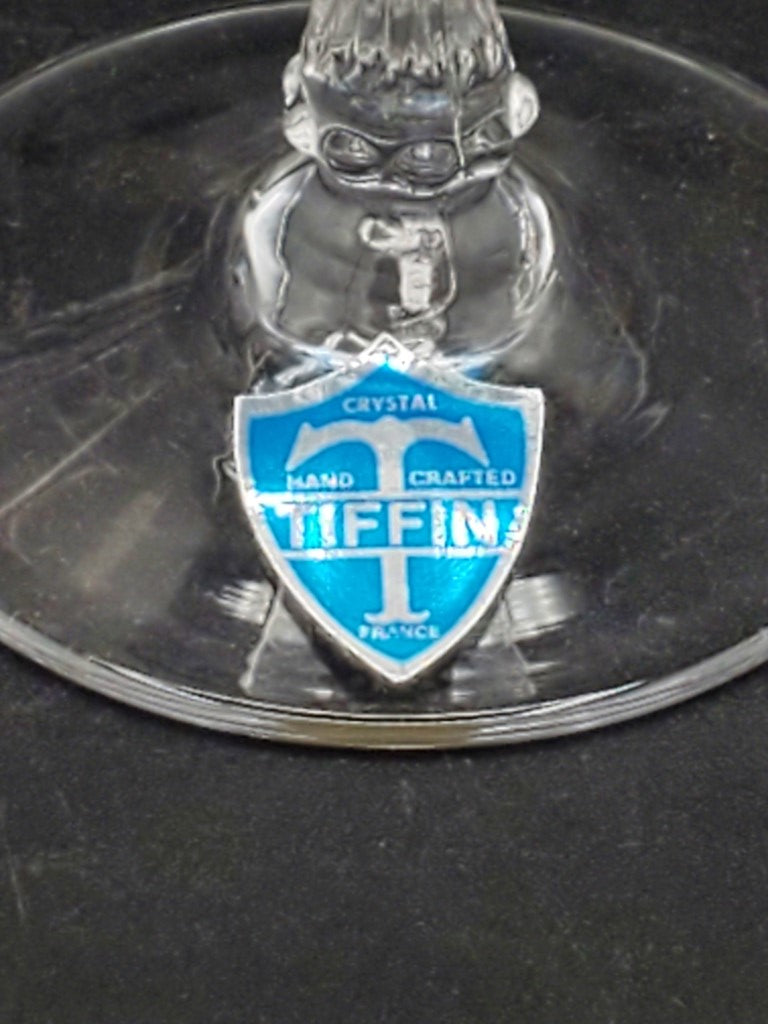 Set of 4 Tiffin Encanto Platinum Claret Wine Glasses LK