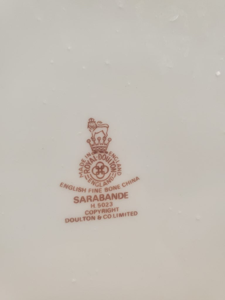 Royal Doulton Sarabande 16" Oval Serving Platter LK