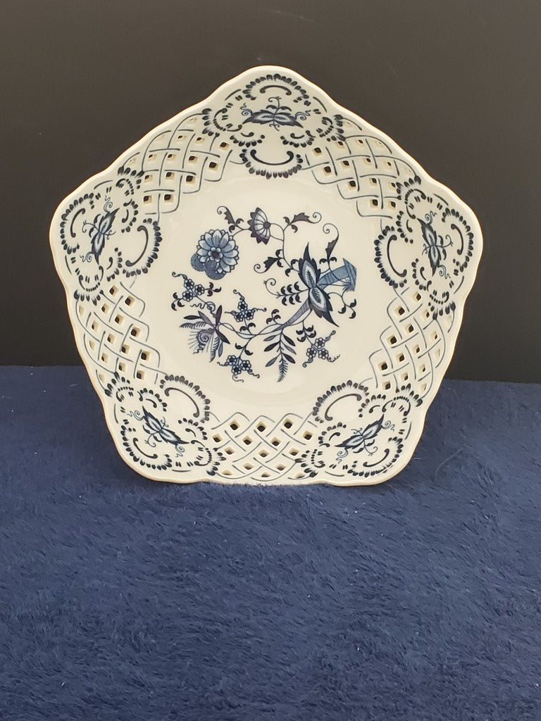 Blue Danube (Japan) Blue Danube Pentagon (5-Sided) Tray