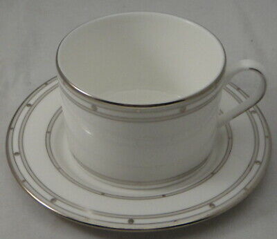 Set of 2 Lenox Pebble Point Cup & Saucers