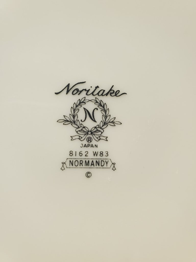 Set of 9 Noritake Normandy Dinner Plates LK