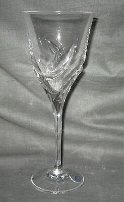 Varga Art Crystal Pinch Water Goblet