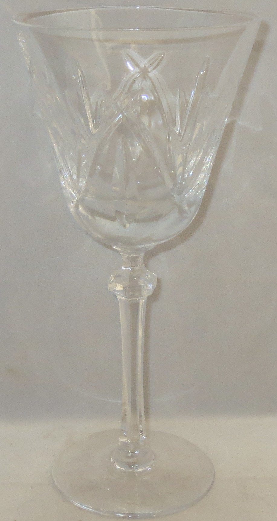 Set of 4 Lenox Charlotte Water Goblets
