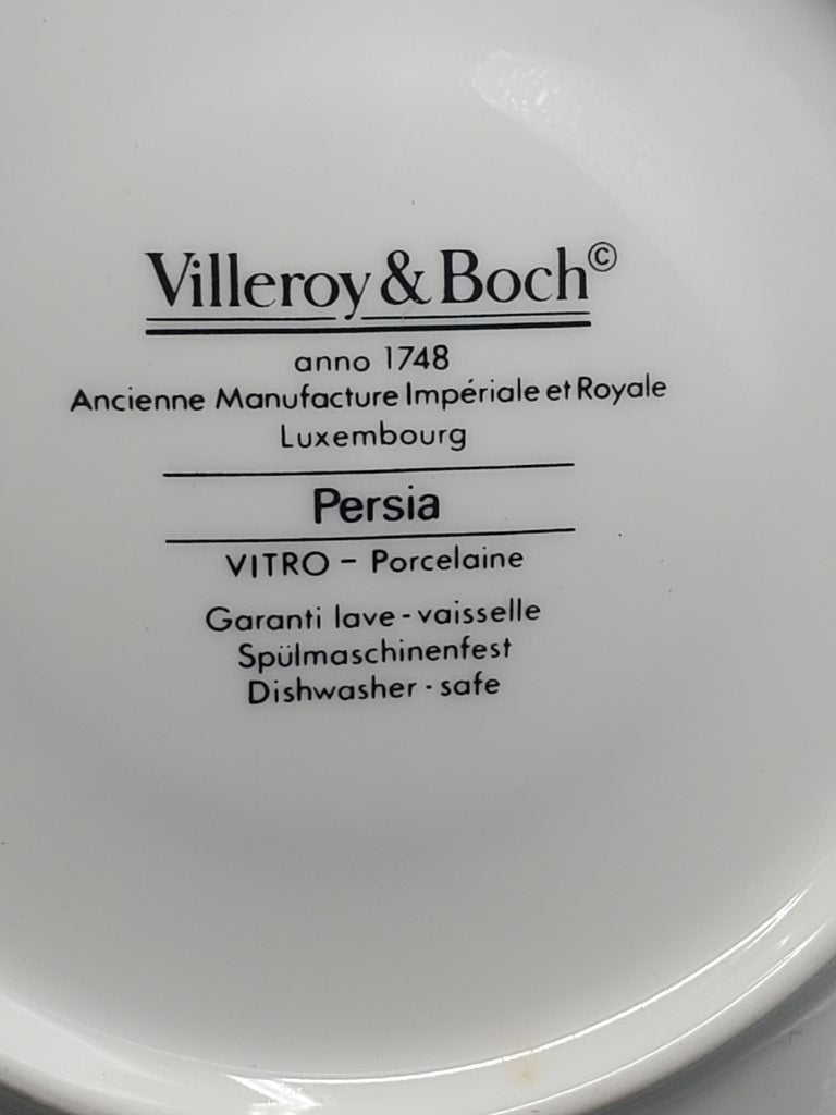 Set of 2 Villeroy & Boch Persia Cup & Saucer Sets LK