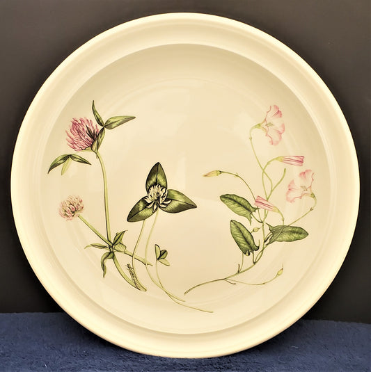 Set of 2 Portmeirion Queen's Hidden Garden Dinner Plates (Butter Cup)