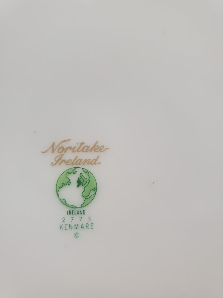 Set of 5 Noritake Kenmare Dinner Plates LK