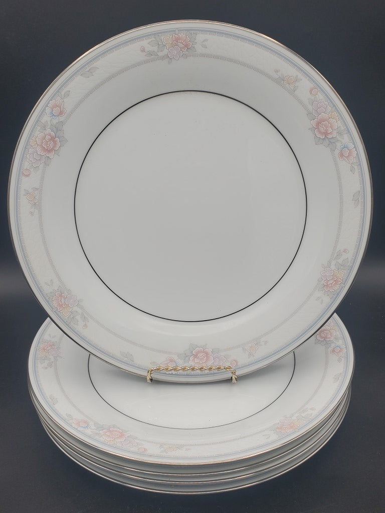 Set of 5 Noritake Newbury Dinner Plates LK