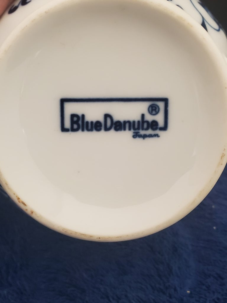 Blue Danube (Japan) Blue Danube Sugar Bowl & Lid