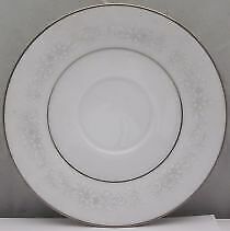 Set of 4 Noritake Cumberland Saucers for Footed Cup