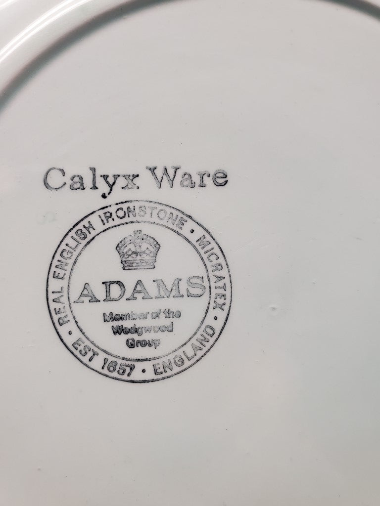 Set of 2 Adams Singapore Bird Luncheon Plates
