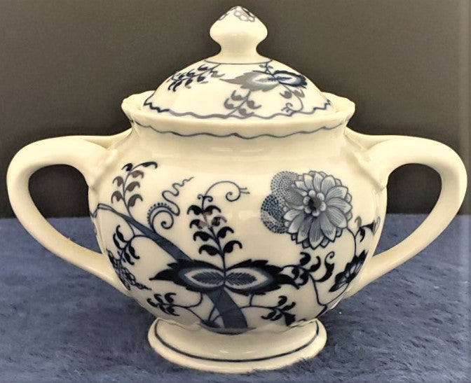 Blue Danube (Japan) Blue Danube Sugar Bowl & Lid